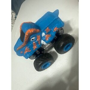 Monster Jam Dragon Monster Truck Blue Orange Dinosaur Toy Vehicle